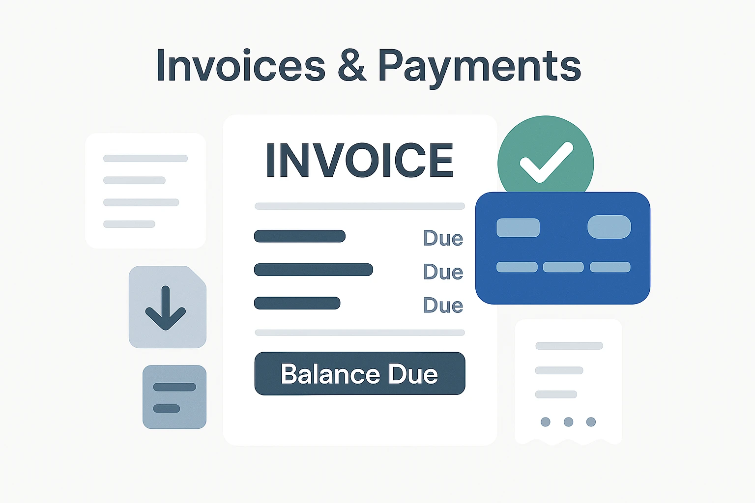 Invoices and payments in Clubnest