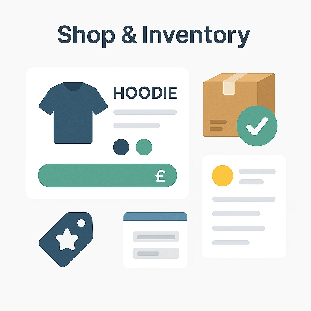 Shop & inventory