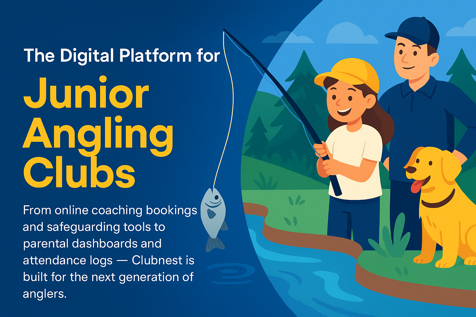 Junior club dashboard preview