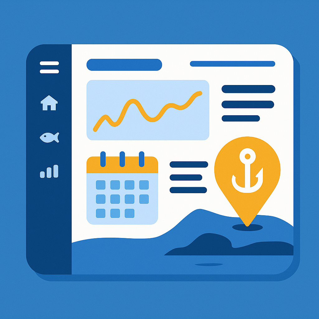 Marketing profile for fishing instructors and guides