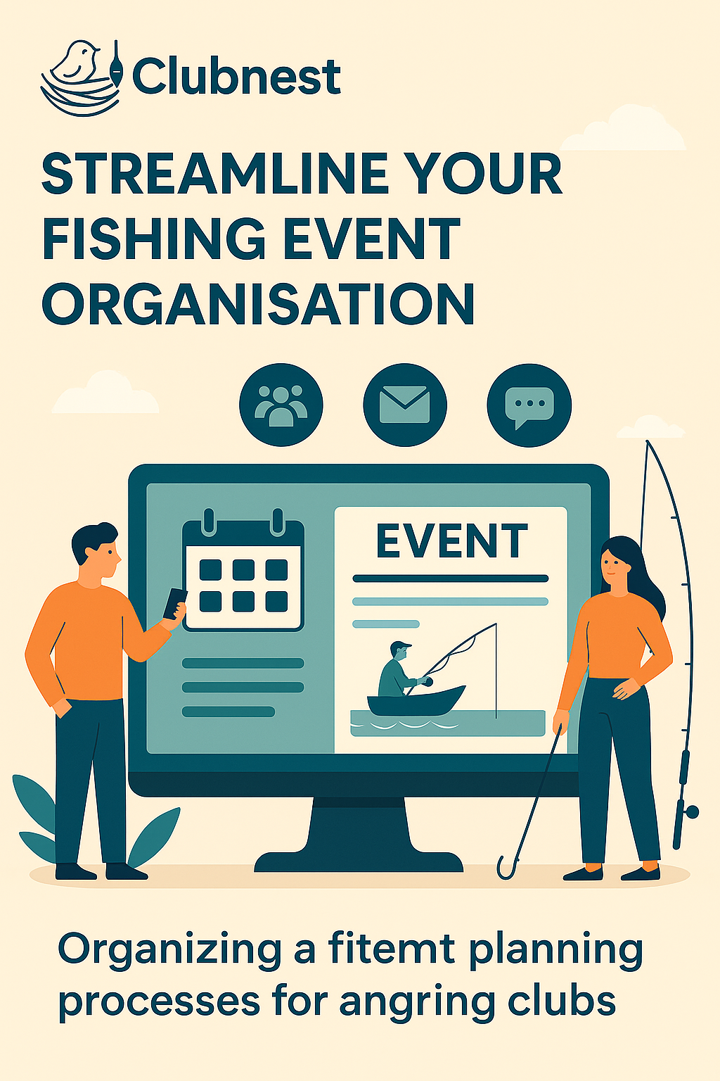 Reel in Success: Organise Memorable Fishing Events with Clubnest's Digital Tools