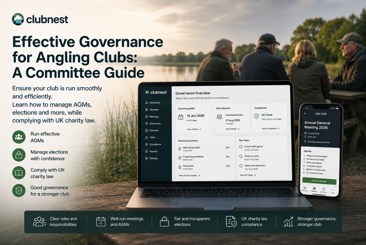 Effective Governance for Angling Clubs: A Committee Guide – Clubnest Guide